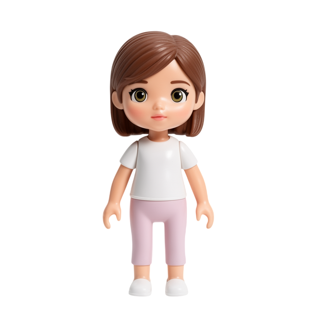 Пластиковая кукла