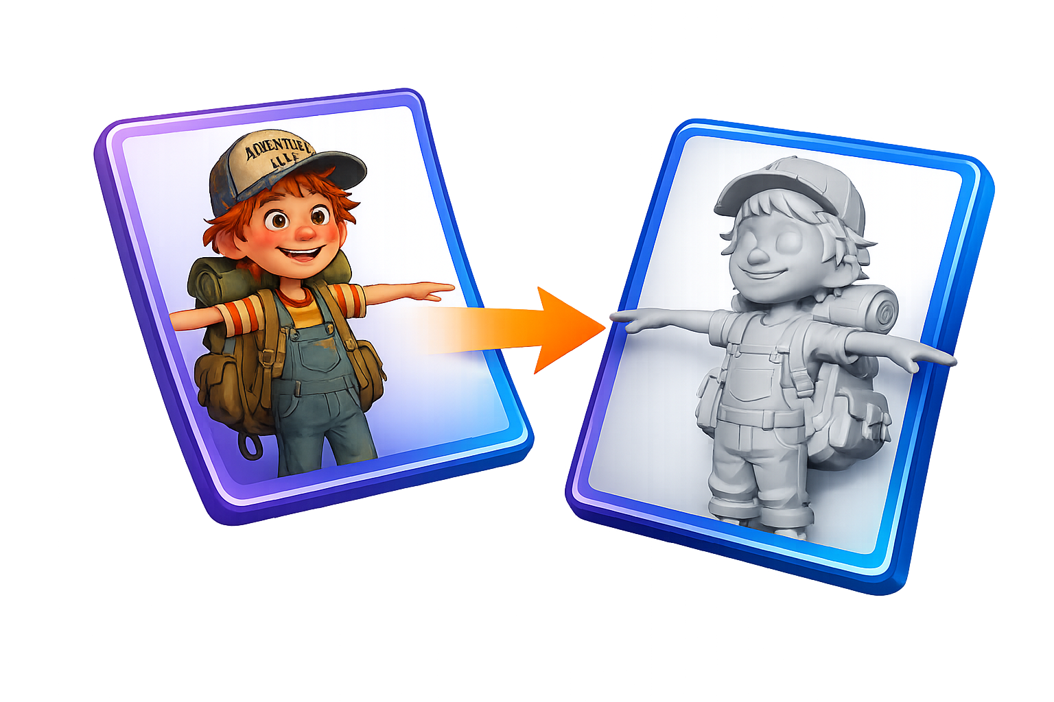 Преобразование изображения в 3D модель